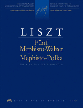 Book cover for Fünf Mephisto-Walzer - Mephisto Polka