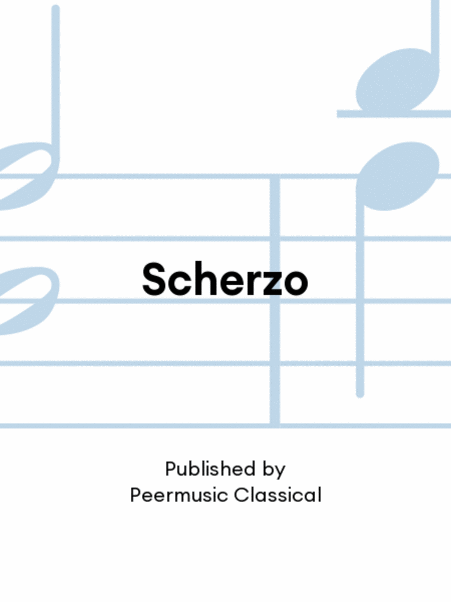 Scherzo Scherzo Chamber Music scores gallery preview page 1