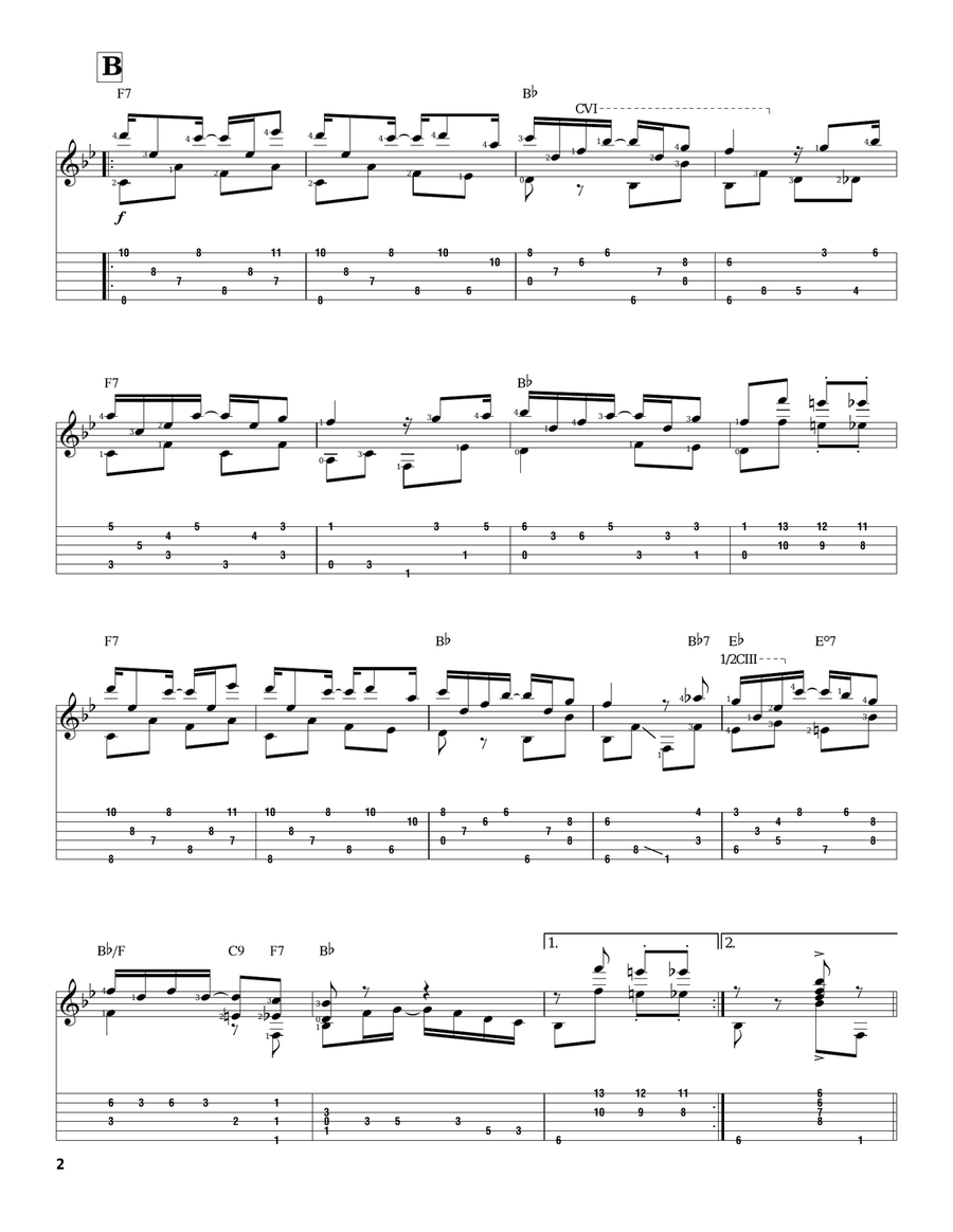 Frog Legs Rag Frog Legs Rag Electric Guitar scores gallery preview page 2