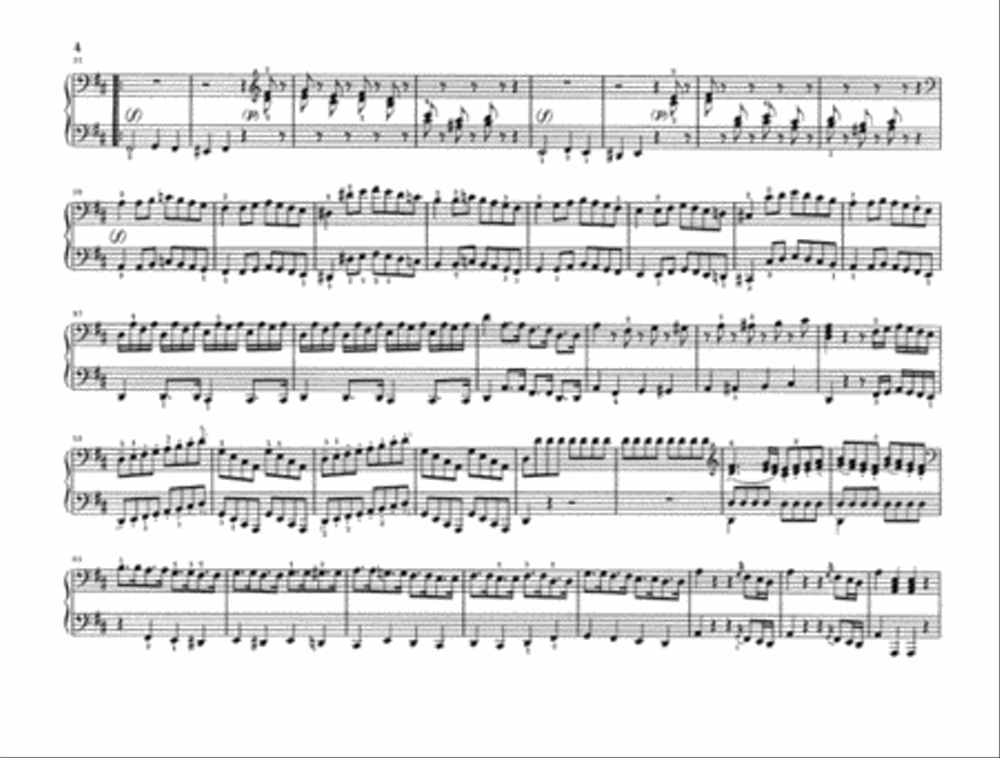 Works for Piano Four-Hands