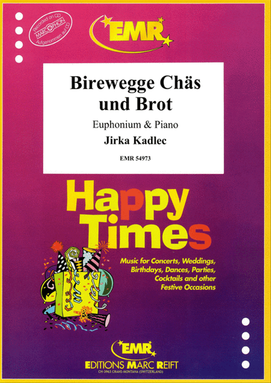 Birewegge Chas und Brot Euphonium scores gallery preview page 1