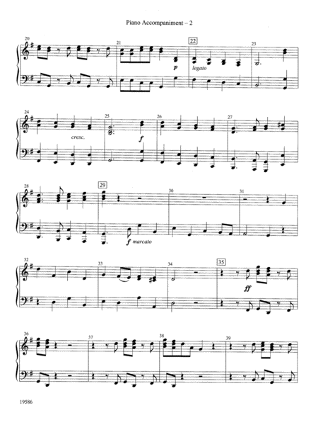 Hallelujah Chorus from Messiah: Piano Accompaniment