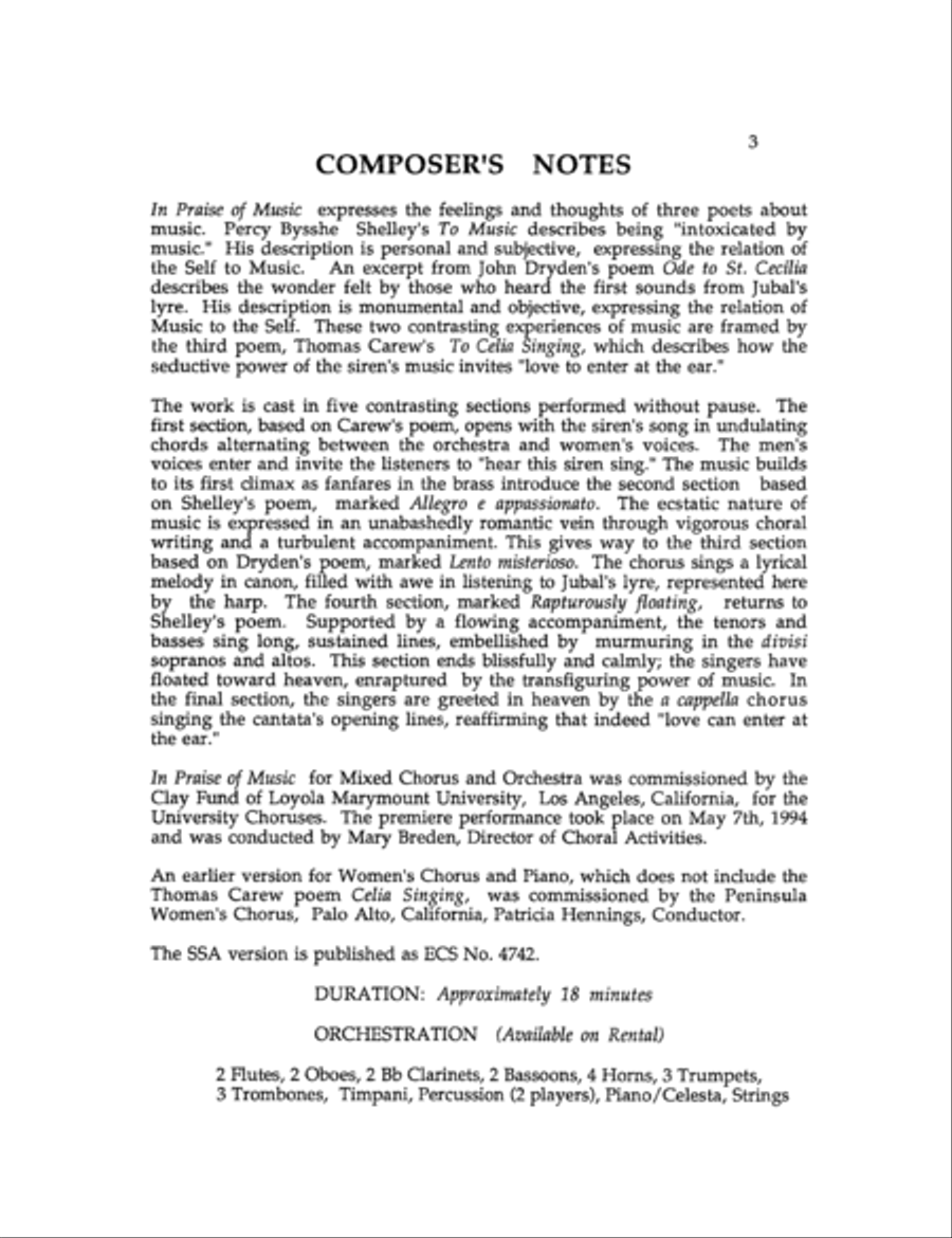 In Praise of Music 4-Part scores gallery preview page 2