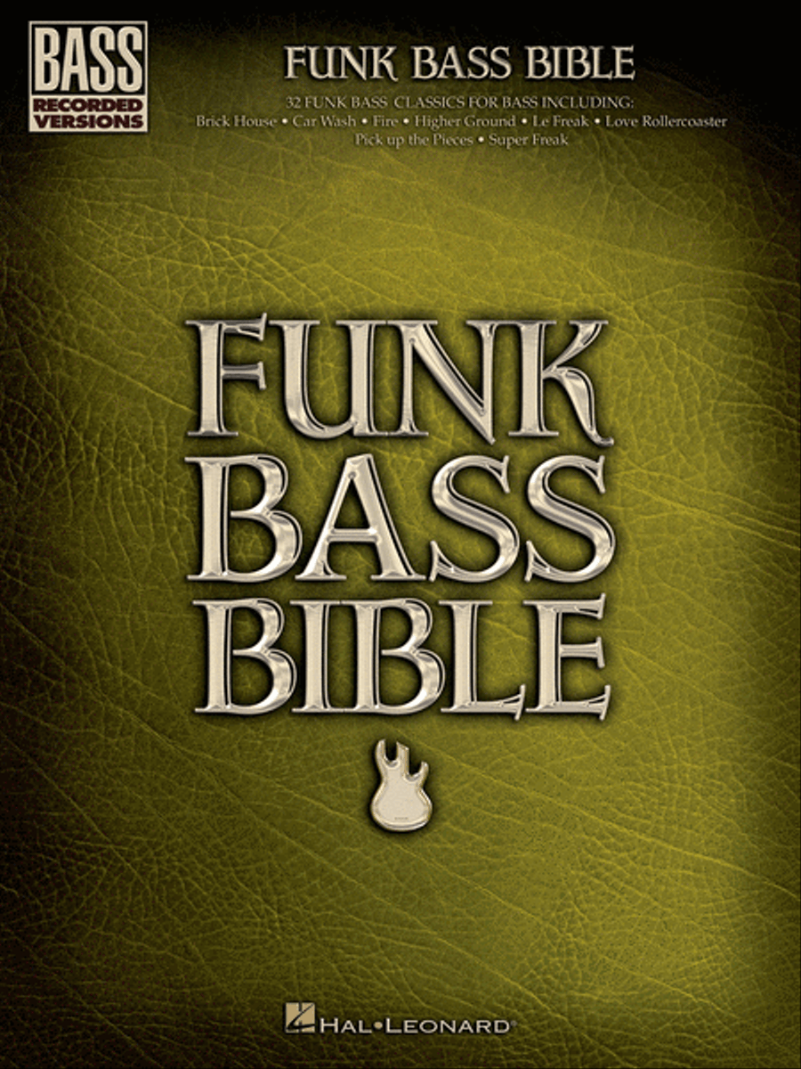 Funk Bass Bible Funk Bass Bible Electric Guitar scores gallery preview page 1