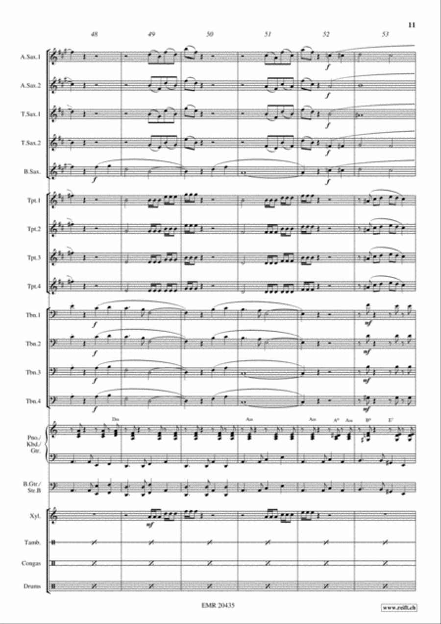 Russian Passion Russian Passion Big Band scores gallery preview page 12