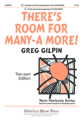Book cover for There's Room for Many-a More!