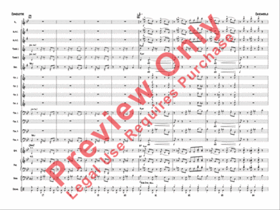 Chirimbolo Jazz Ensemble scores gallery preview page 11