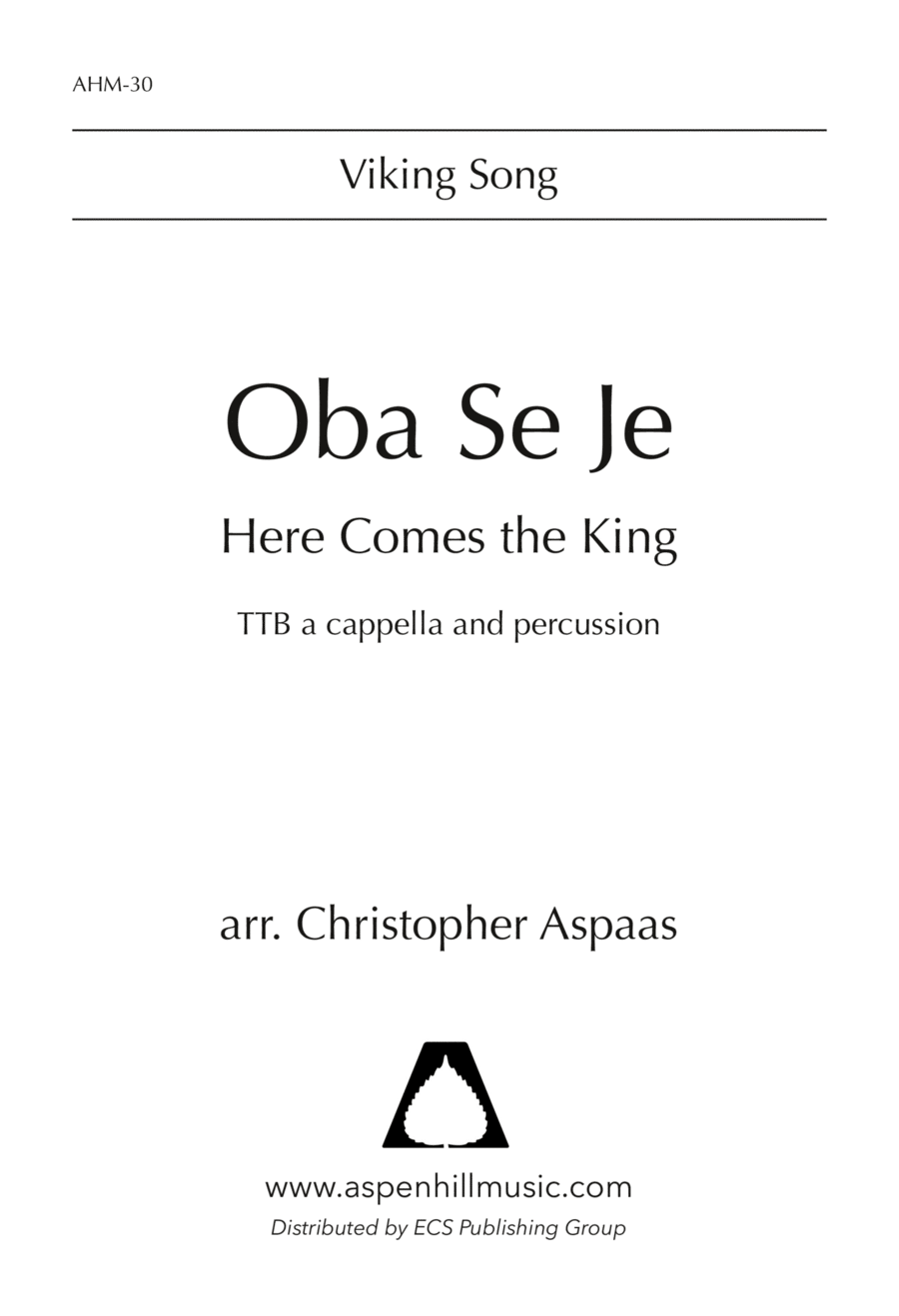 Oba Se Je Oba Se Je TTB scores gallery preview page 1