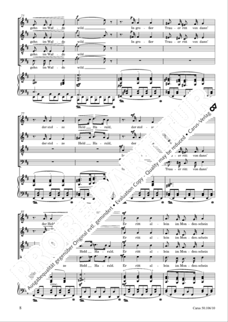 Harald 4-Part scores gallery preview page 9
