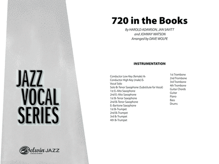 720 in the Books: Score