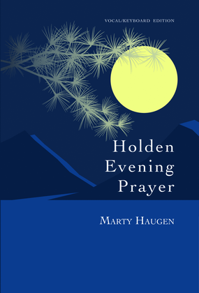 Book cover for Holden Evening Prayer - Vocal / Keyboard edition | Download Edition