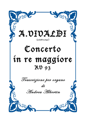 Concerto RV 93