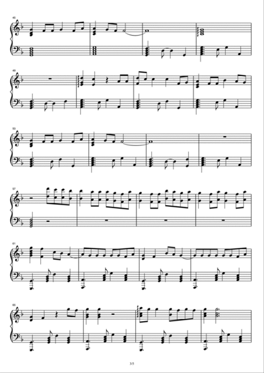 God's Plan Piano Solo scores gallery preview page 3