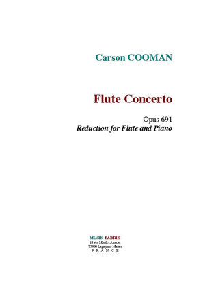 Flute Concerto - solo part and piano reduction