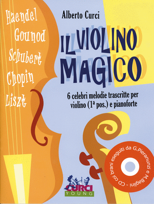 Book cover for Il violino magico