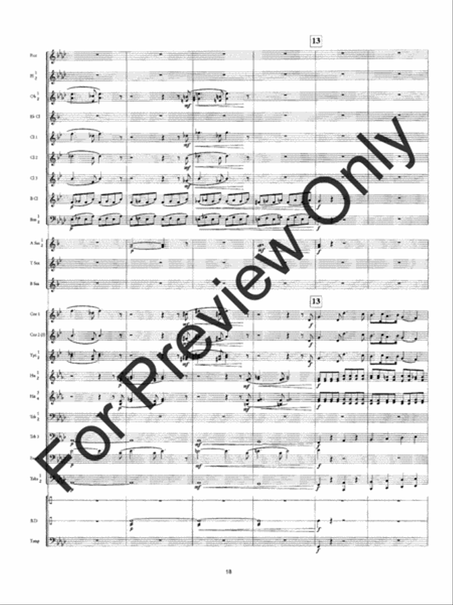 Symphony #3 Slavyanskaya - Full Score