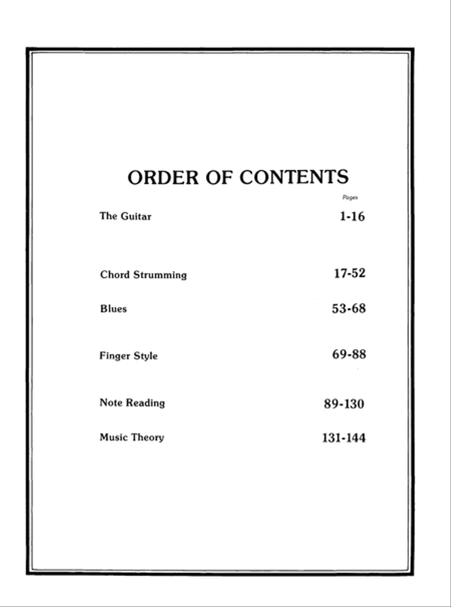 Guitar Class Method Volume 1