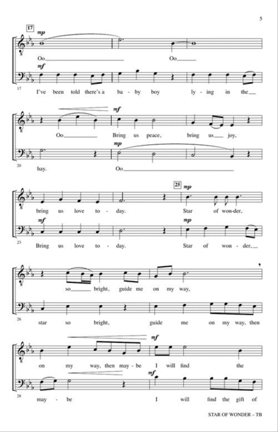 Star of Wonder Star of Wonder TB scores gallery preview page 4