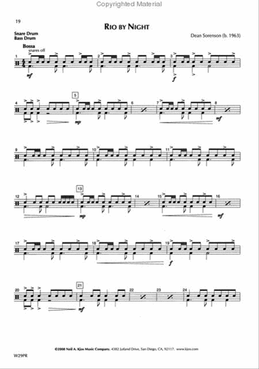 Standard of Excellence: Festival Ensembles 2 - Drums, Timpani, Auxiliary Percussion Concert Band Methods scores gallery preview page 4