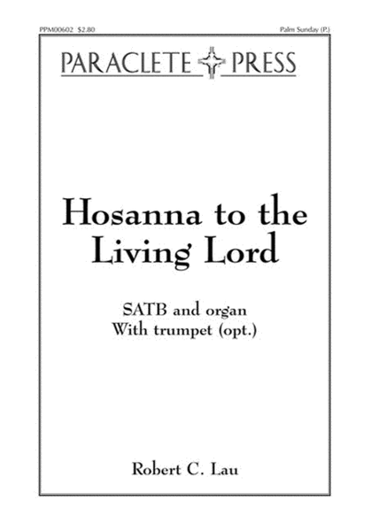 Hosanna to the Living Lord image number null