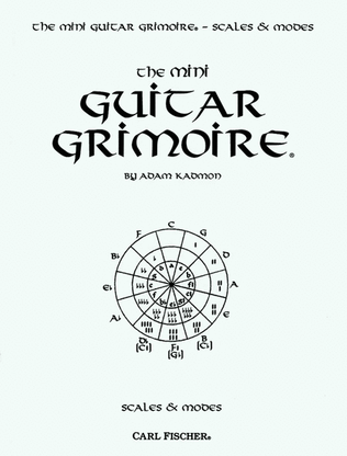 Book cover for The Mini Guitar Grimoire: Scales & Modes