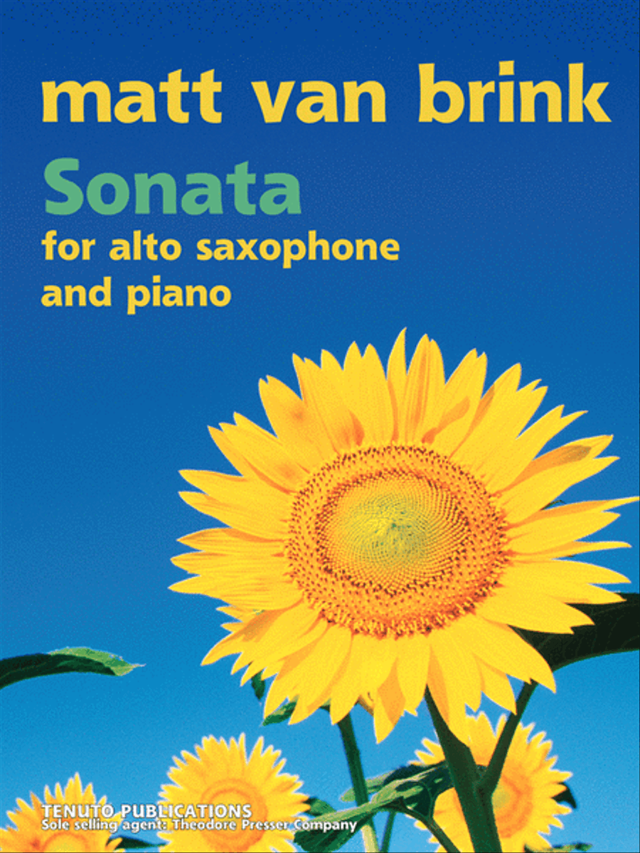 Sonata for Alto Saxophone and Piano Chamber Music scores gallery preview page 1