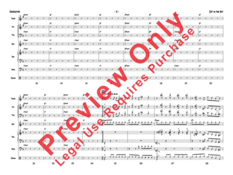 Cot in the Act Jazz Ensemble scores gallery preview page 11