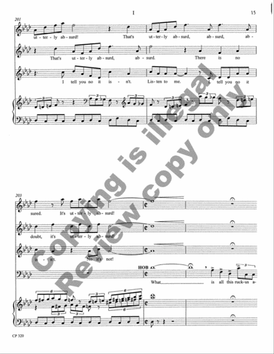 Hobson's Choice Chamber Orchestra scores gallery preview page 19