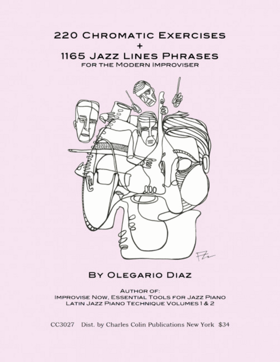 220 Chromatic Exercises and 1165 Jazz Lines Phrases