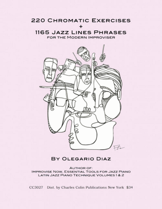220 Chromatic Exercises & 1165 Jazz Lines Phrases