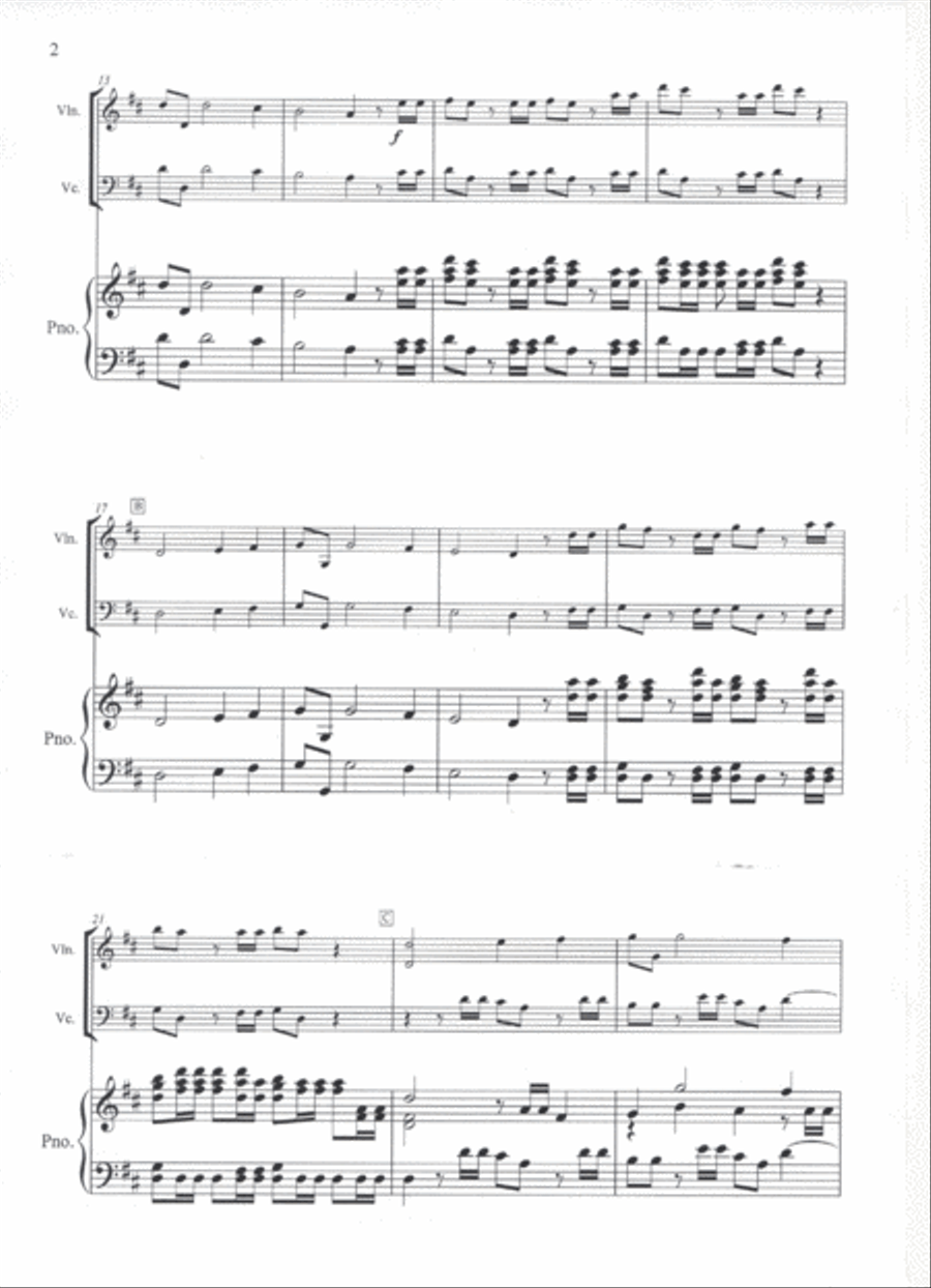 Hallelujah instrumental outlet piano violin cello