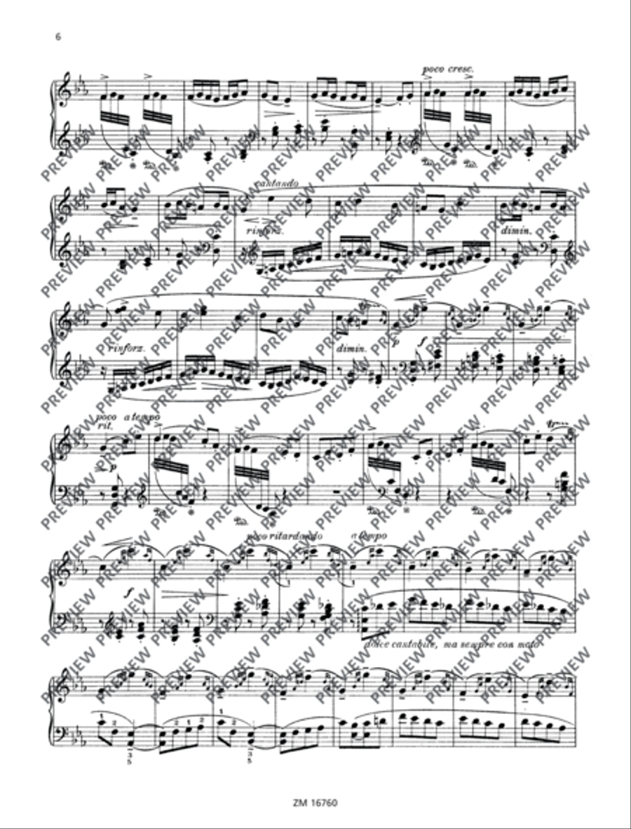 Romantic Sketches Piano Solo scores gallery preview page 7