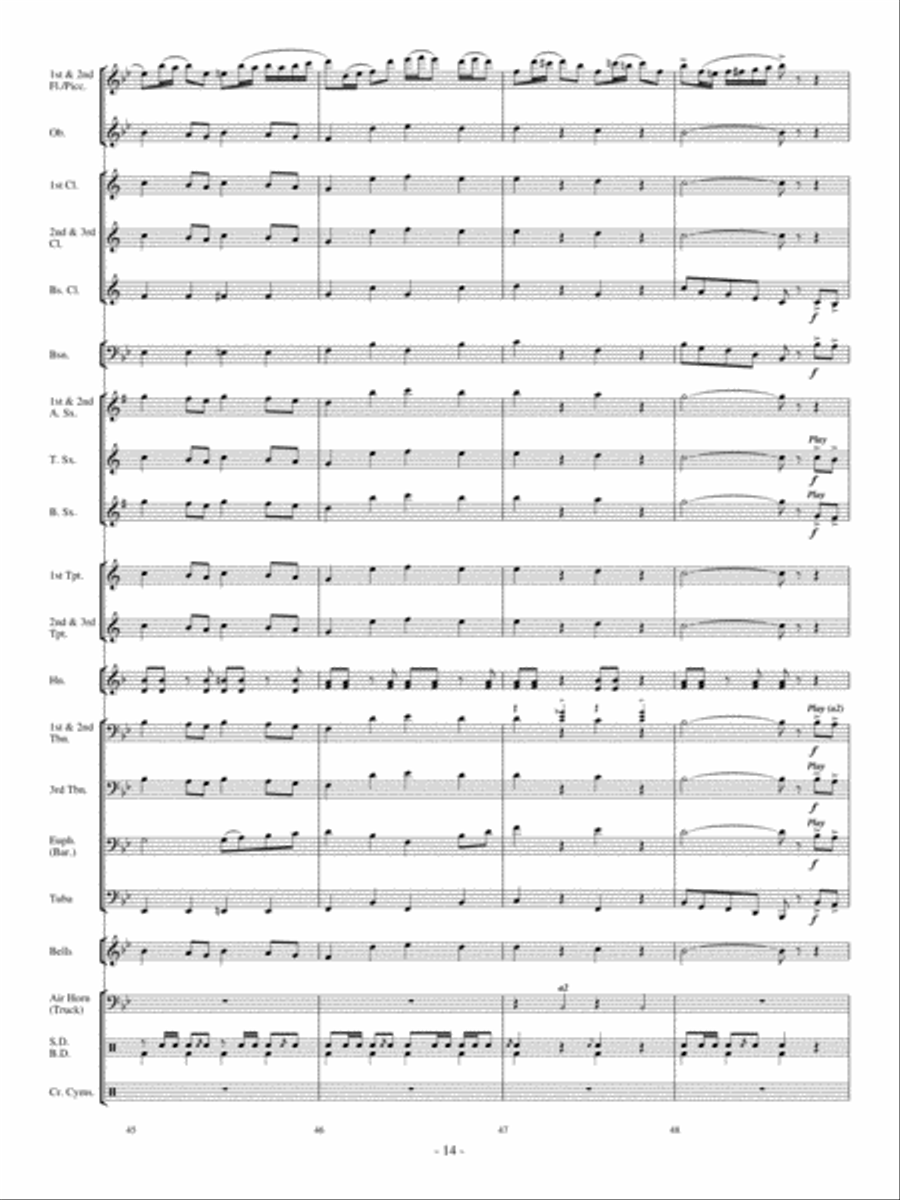 To The Max Concert Band scores gallery preview page 13