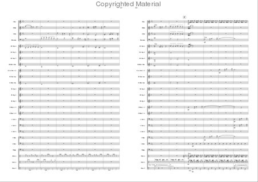 Fanfare for the Sun Concert Band scores gallery preview page 7