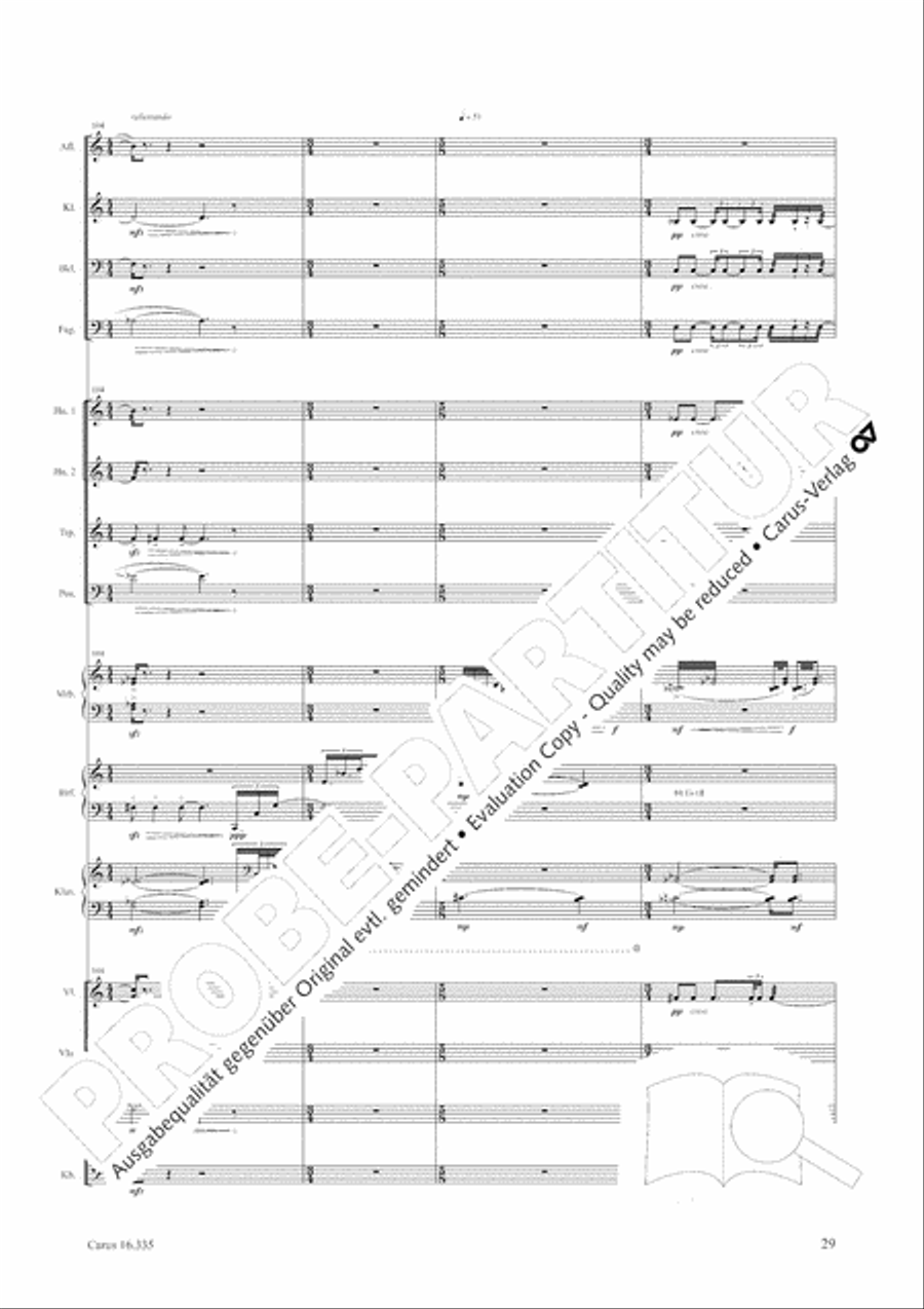 Esquisse: le froid Esquisse: le froid Orchestra scores gallery preview page 30