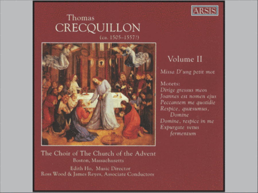 Music of Thomas Crecquillon, Volume II CD scores gallery preview page 2
