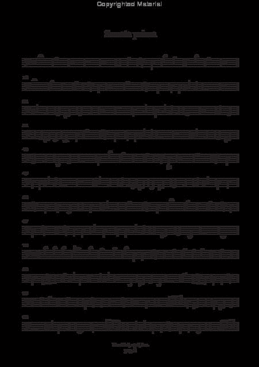Sonate over Canzoni op.5 (Venezia, 1649) Violin scores gallery preview page 4