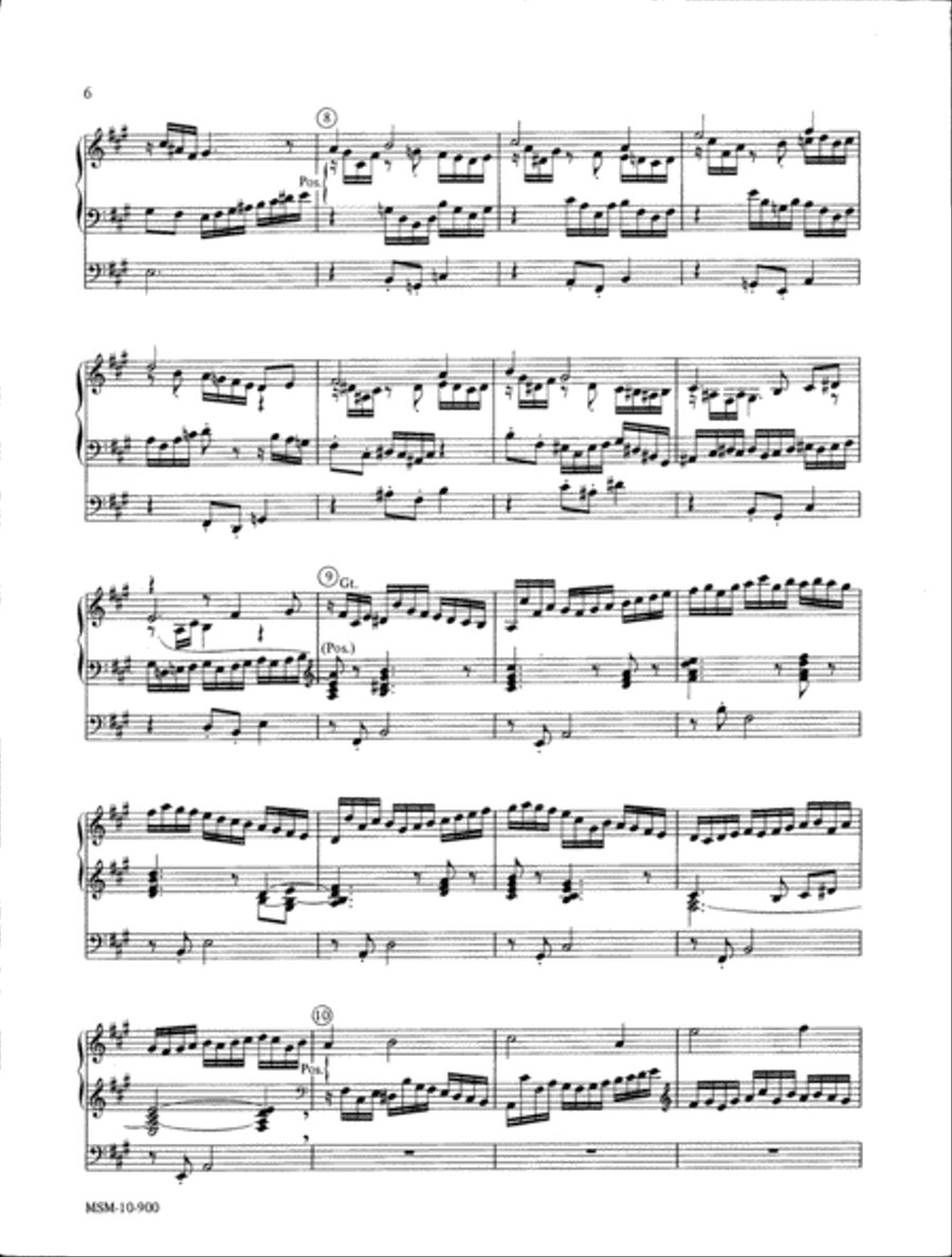Passacaglia Passacaglia Organ scores gallery preview page 3