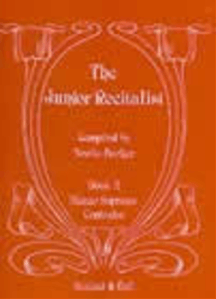The Junior Recitalist Book 2. Mezzo-soprano/Contralto Mezzo-Soprano Voice scores gallery preview page 1