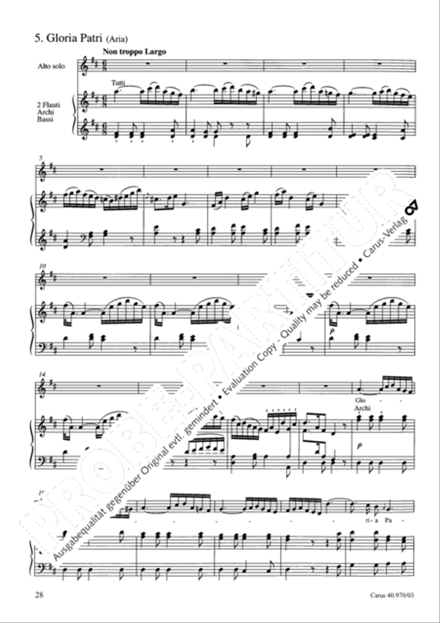 Laudate pueri SSA scores gallery preview page 29