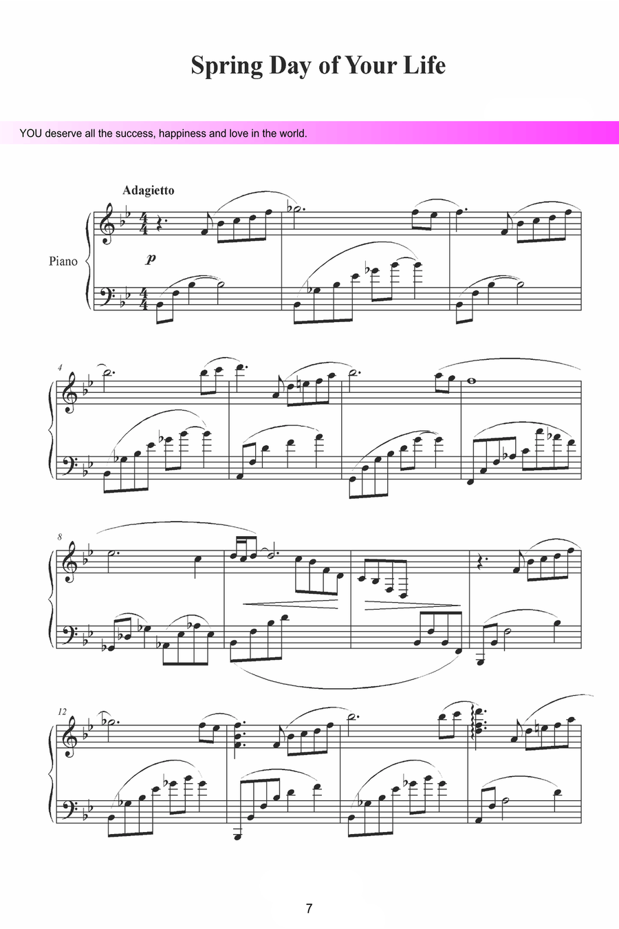 Happy Birthday Album Voice scores gallery preview page 6