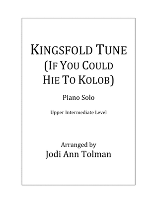 Kingsfold Tune, (If You Could Hie to Kolob), Piano Solo