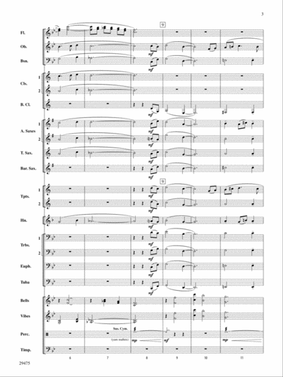 Wind: Score Concert Band scores gallery preview page 3