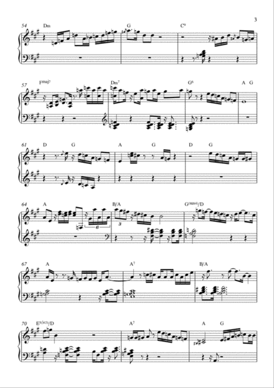 Stitched Up Piano Solo scores gallery preview page 3