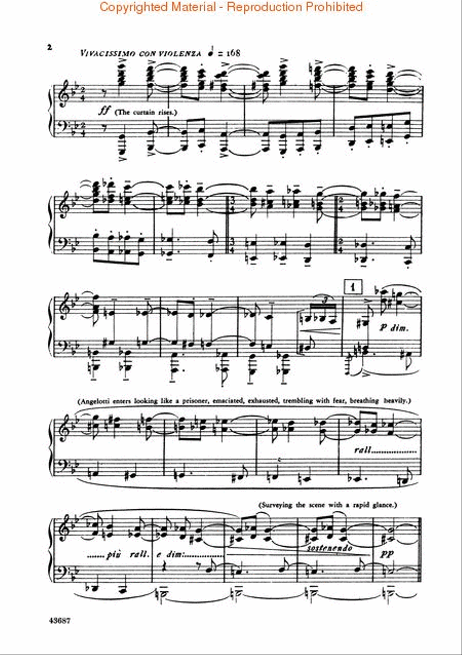 Tosca Voice scores gallery preview page 3