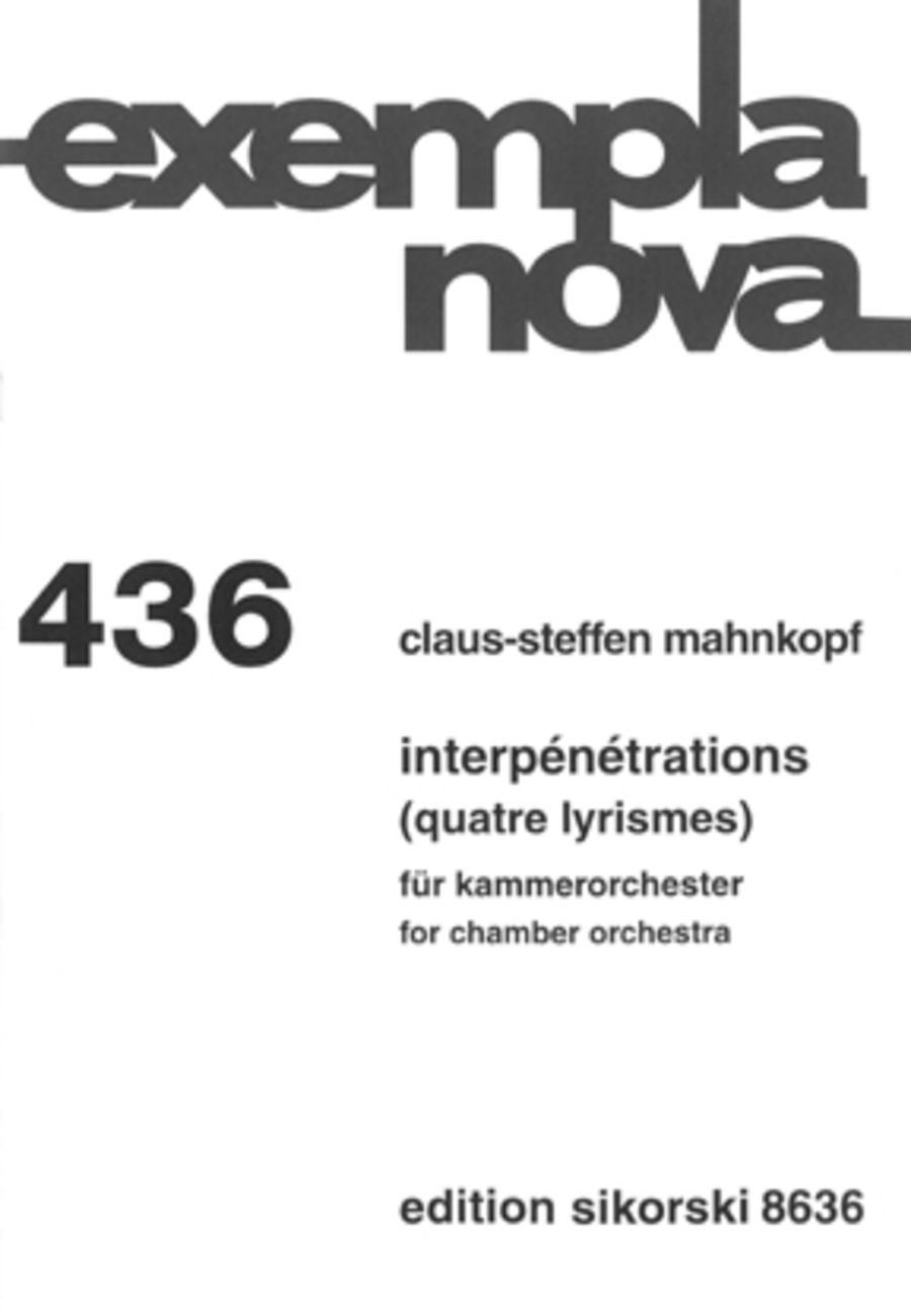 Interpenetrations Chamber Orchestra Study Score