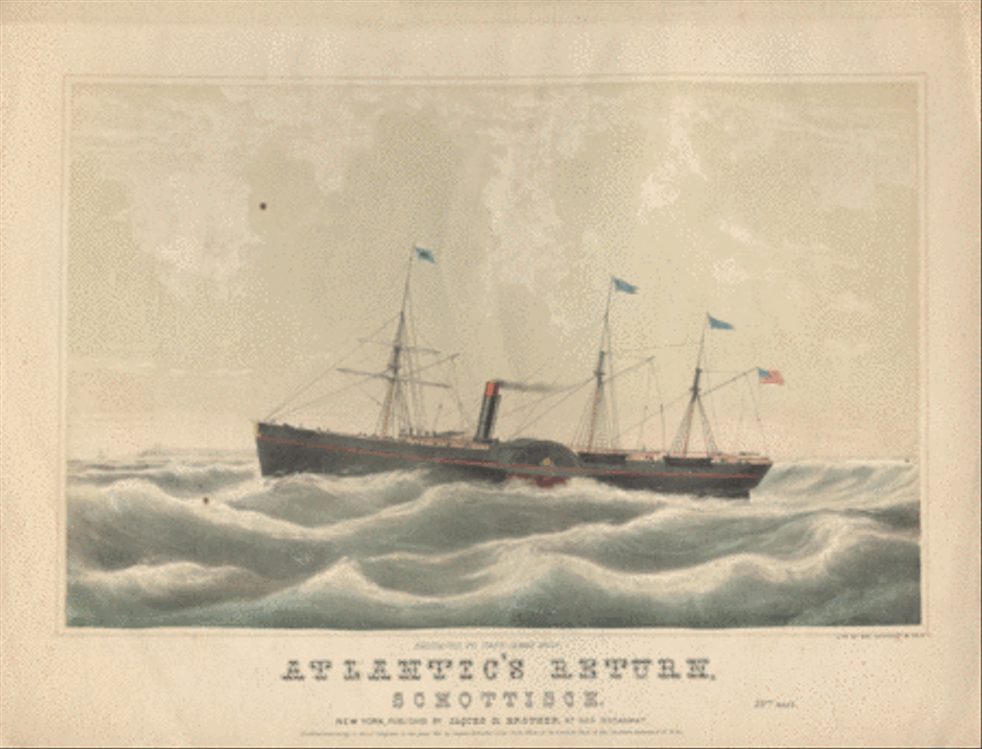 Atlantic's Return. Schottisch Piano Solo scores gallery preview page 1