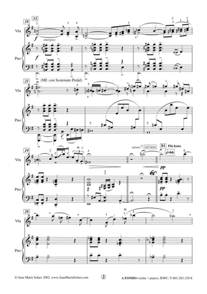 A fondo [violin + piano]