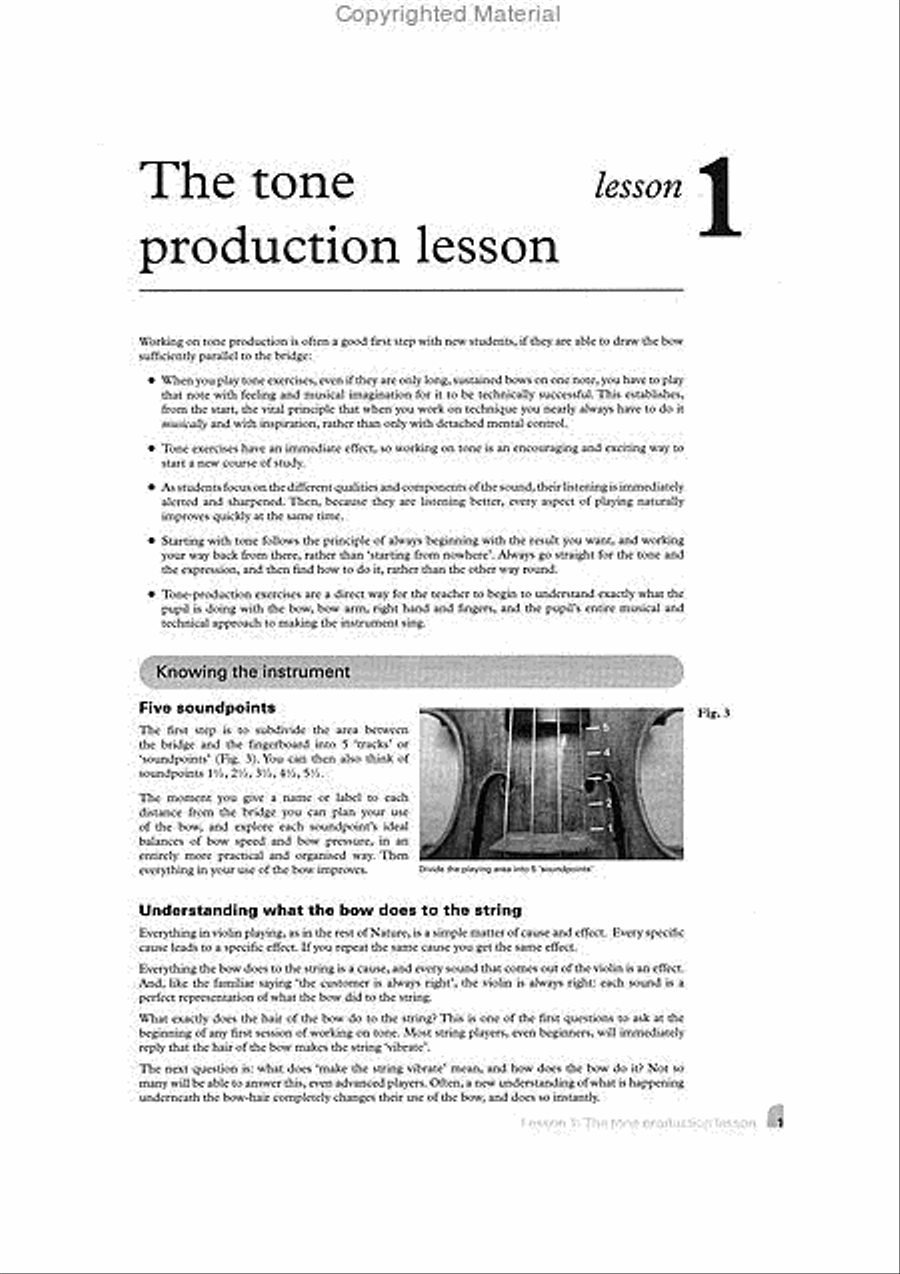 The Violin Lesson -- A Manual for Teaching and Self-Teaching the Violin Violin Solo scores gallery preview page 2