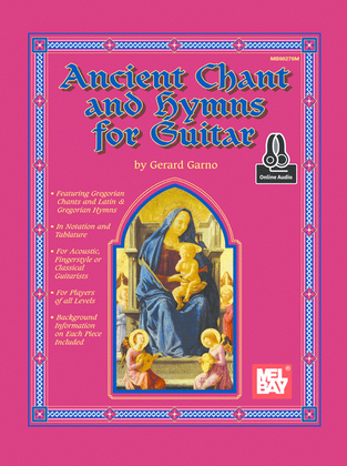 Book cover for Ancient Chant and Hymns for Guitar